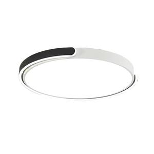 Room ceiling light creative personality art minimalist round study modern minimalist LED